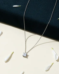 PAVOI Pendants-Princess Cut Pendant