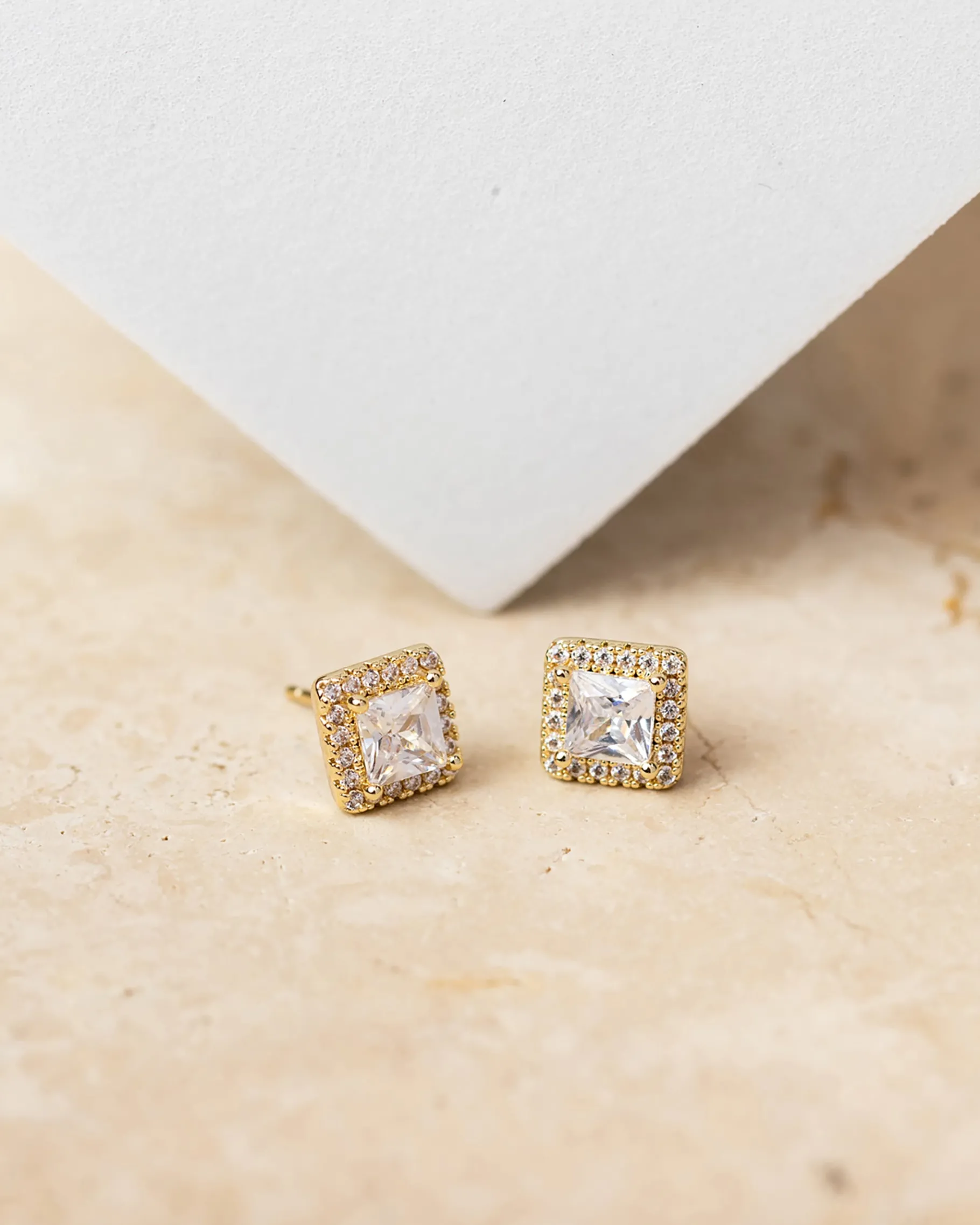PAVOI Studs-Princess Halo Studs