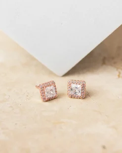 PAVOI Studs-Princess Halo Studs