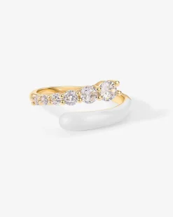 PAVOI Statement|Statement-Provence Enamel Open Ring