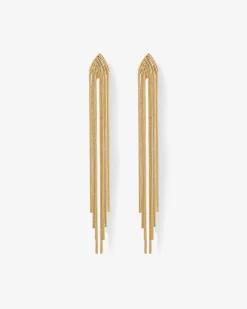 PAVOI Dangle & Threader-Pyramid Tassel Earrings