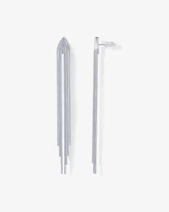 PAVOI Dangle & Threader-Pyramid Tassel Earrings