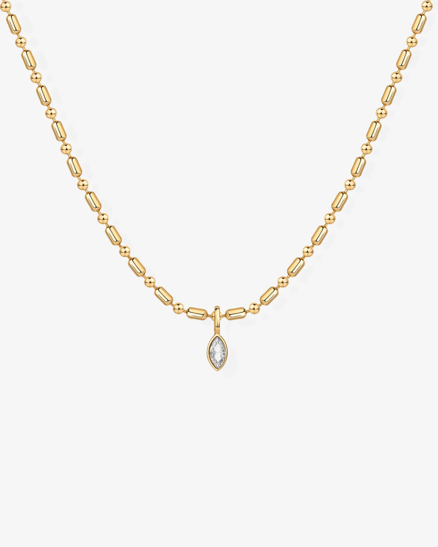 PAVOI Pendants|Chains-Rare Marquise Cut Pendant