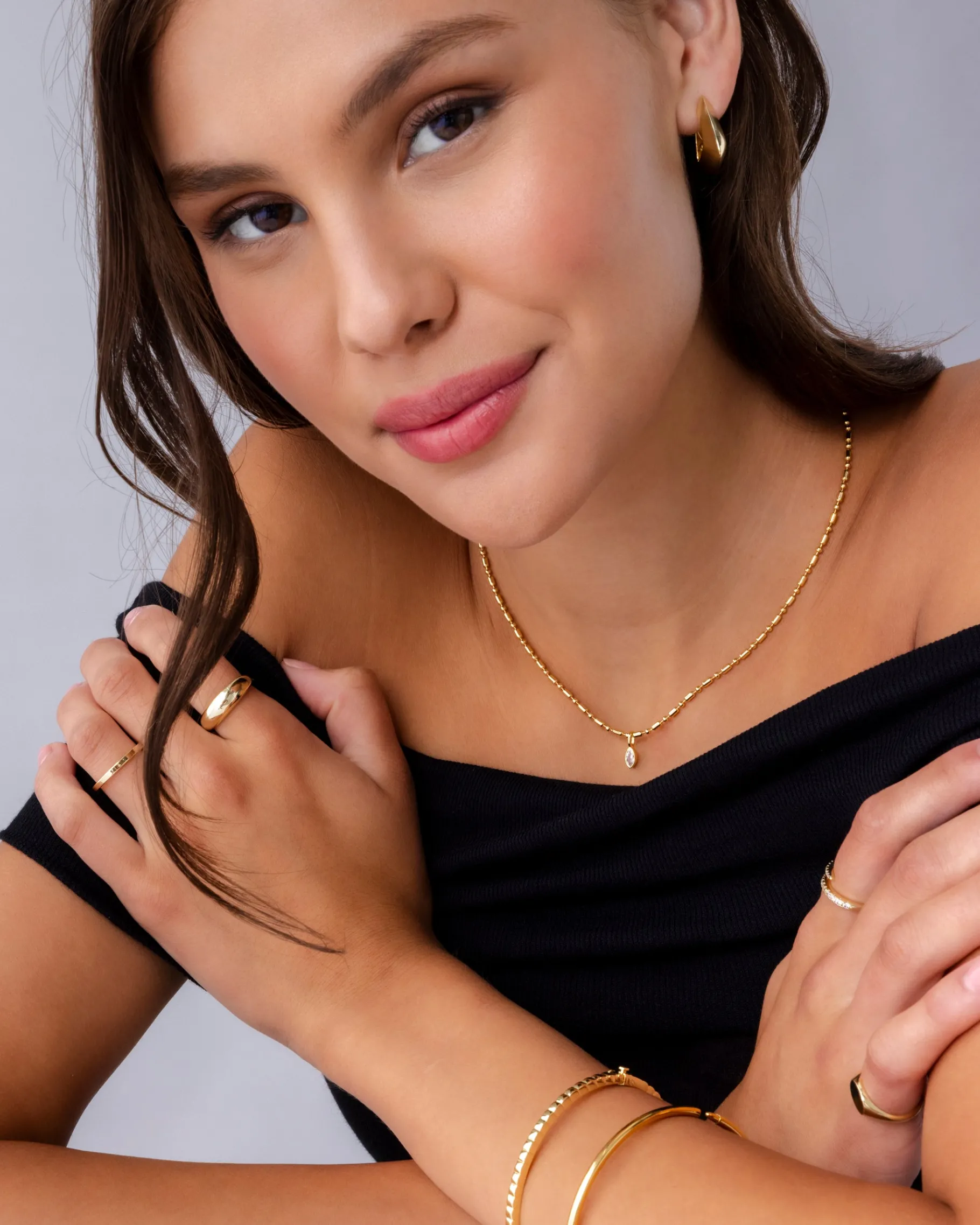 PAVOI Pendants|Chains-Rare Marquise Cut Pendant