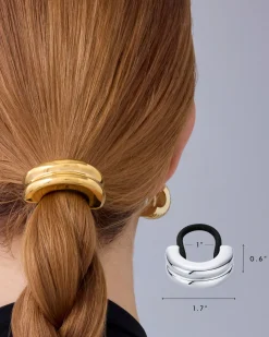 PAVOI Hair Accessories-Ridged Cuff Hair Tie