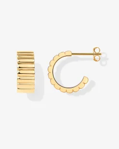 PAVOI Hoops-Ridges Ribbed