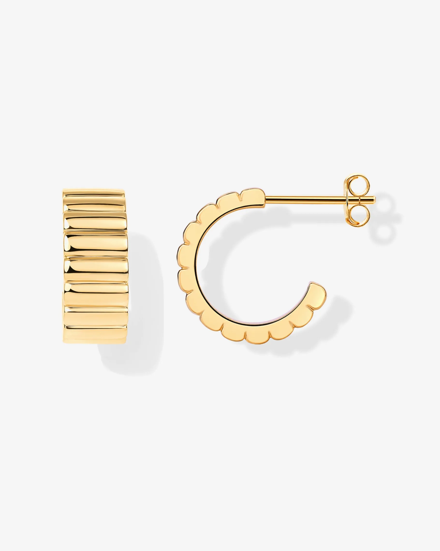 PAVOI Hoops-Ridges Ribbed