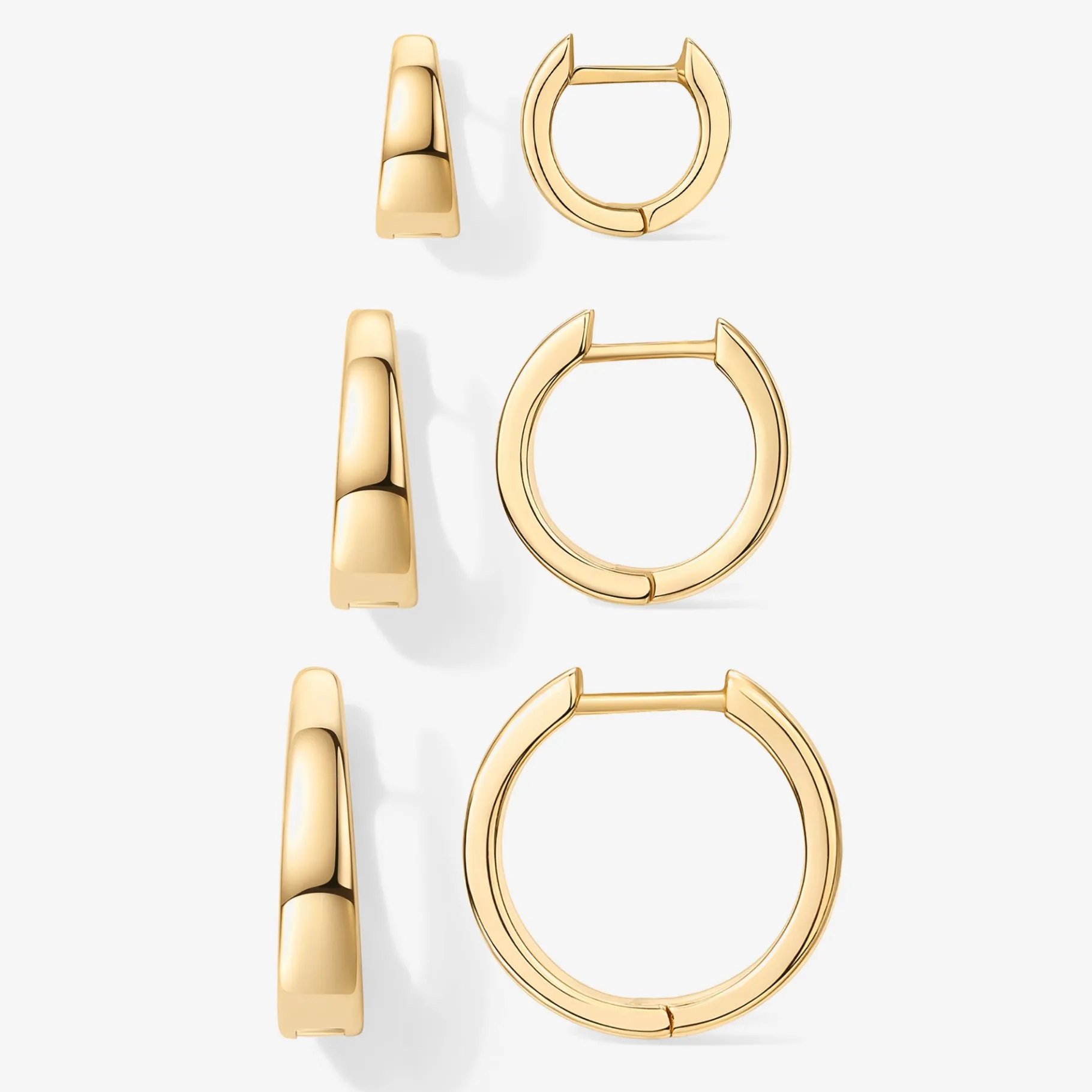 PAVOI Huggies|Hoops-Riley Hoops Earring Pack