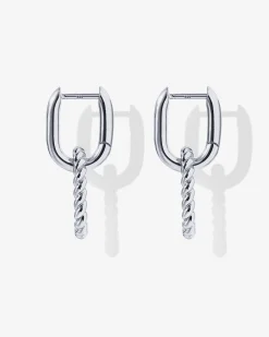 PAVOI Dangle & Threader|Huggies-Rope Convertible Link Earrings