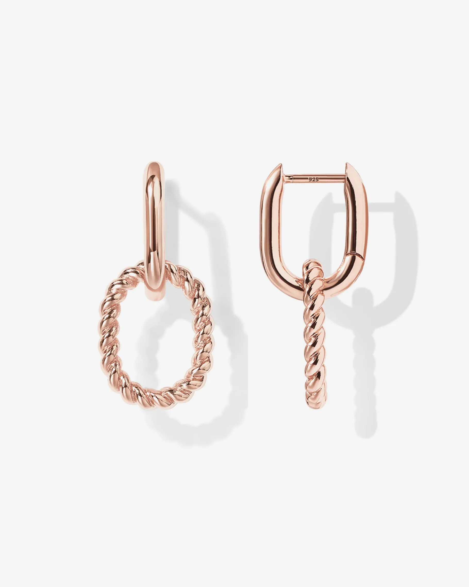 PAVOI Dangle & Threader|Huggies-Rope Convertible Link Earrings