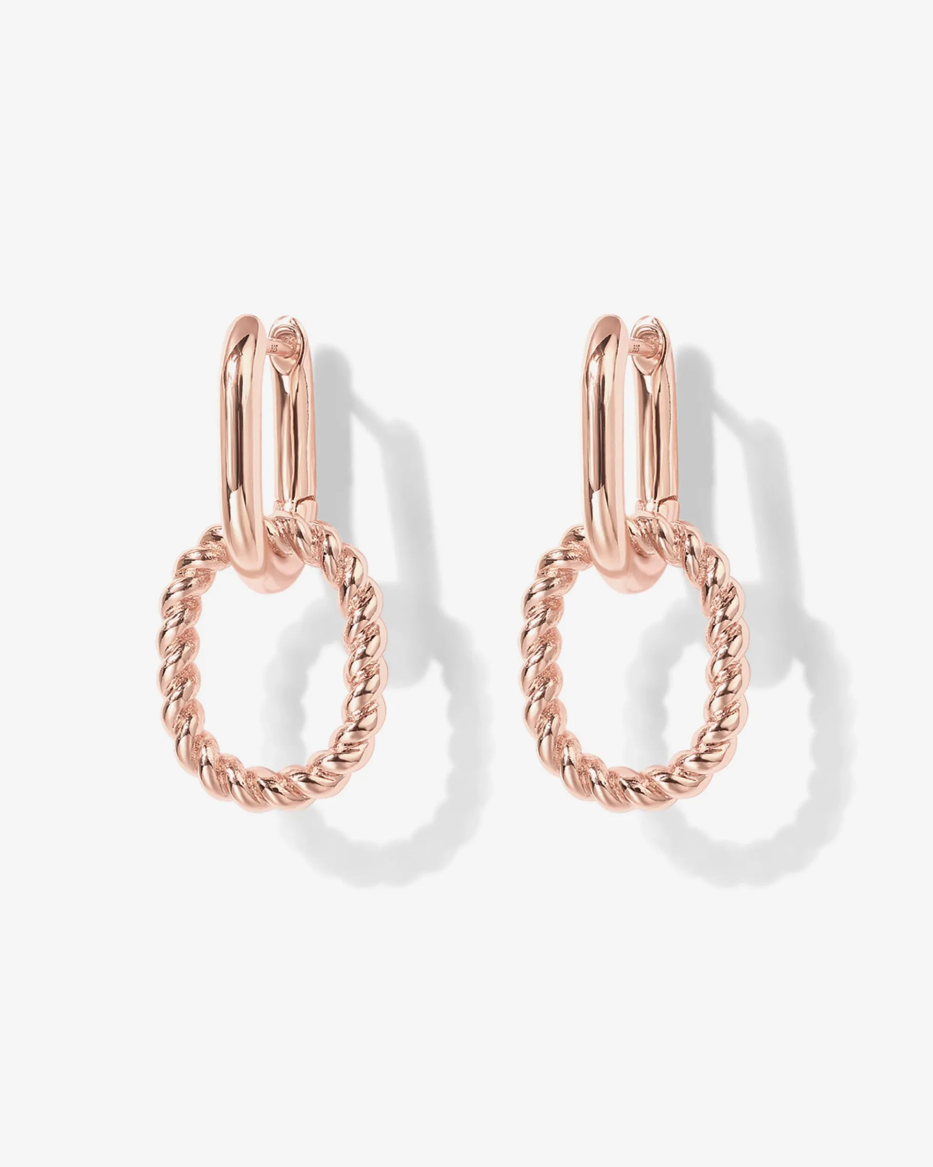 PAVOI Dangle & Threader|Huggies-Rope Convertible Link Earrings