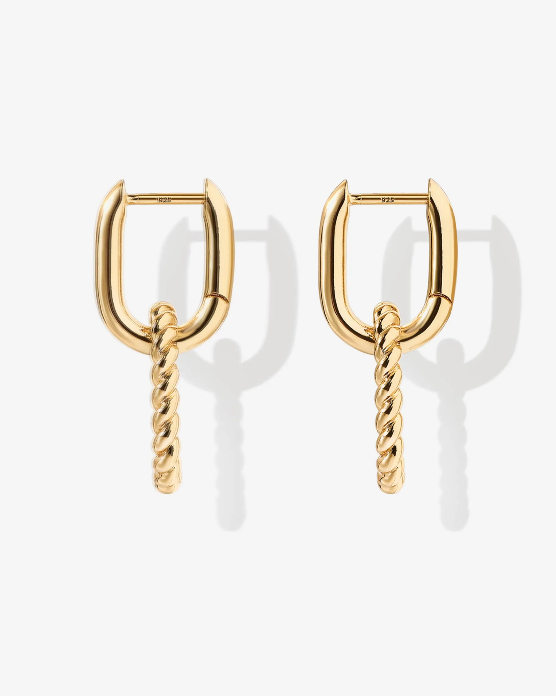 PAVOI Dangle & Threader|Huggies-Rope Convertible Link Earrings