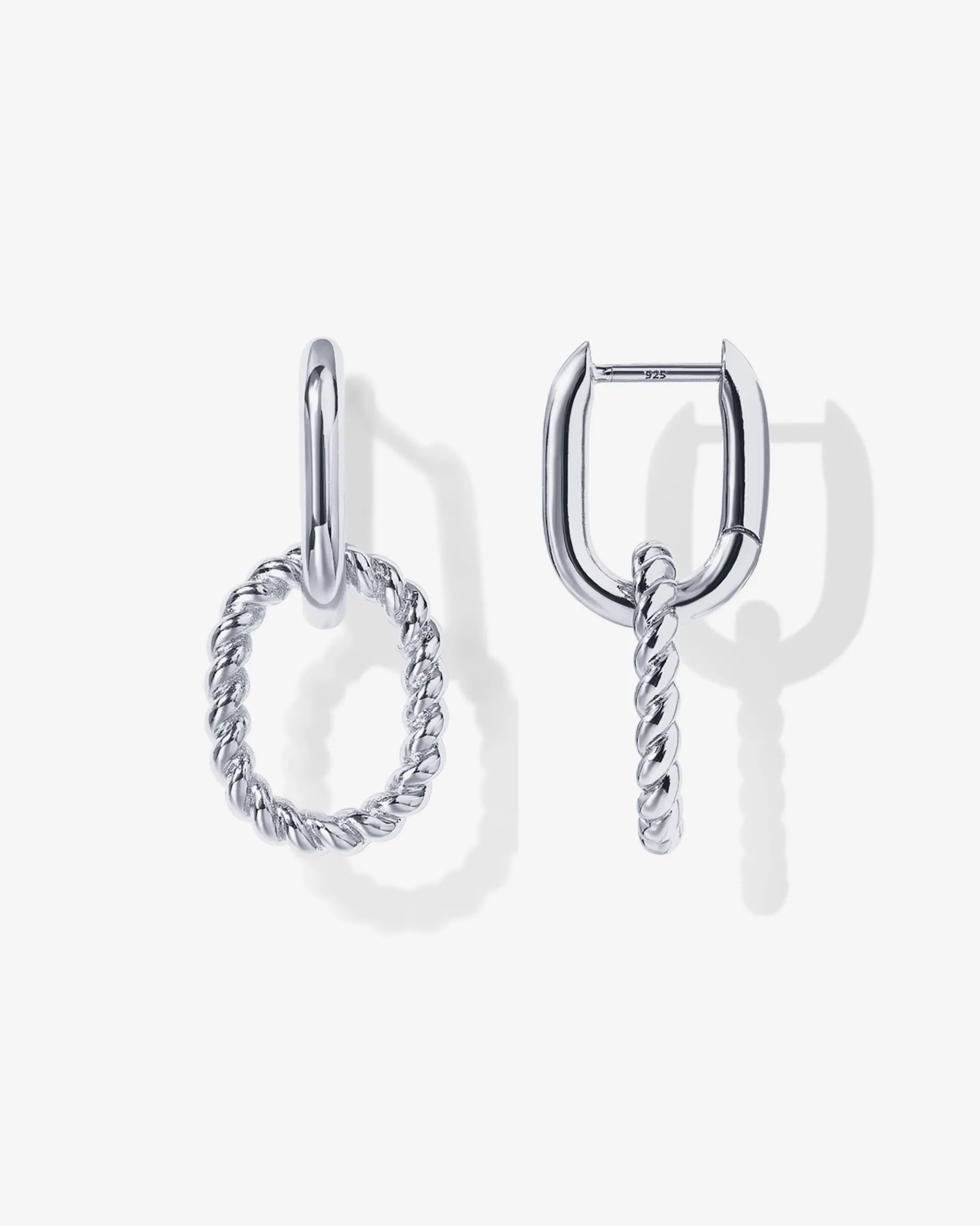 PAVOI Dangle & Threader|Huggies-Rope Convertible Link Earrings