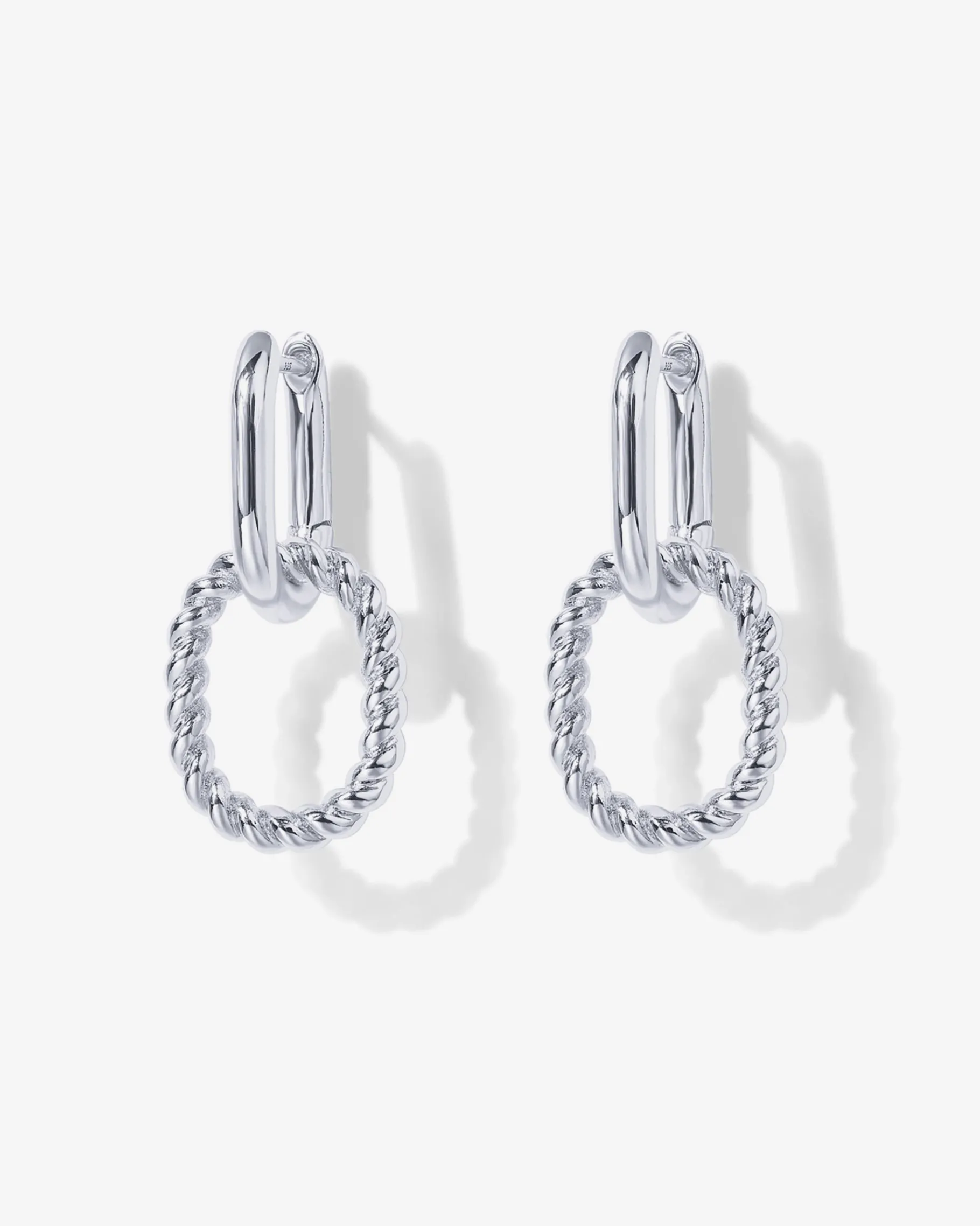 PAVOI Dangle & Threader|Huggies-Rope Convertible Link Earrings
