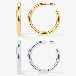 PAVOI Hoops-Round Chunky Hoops