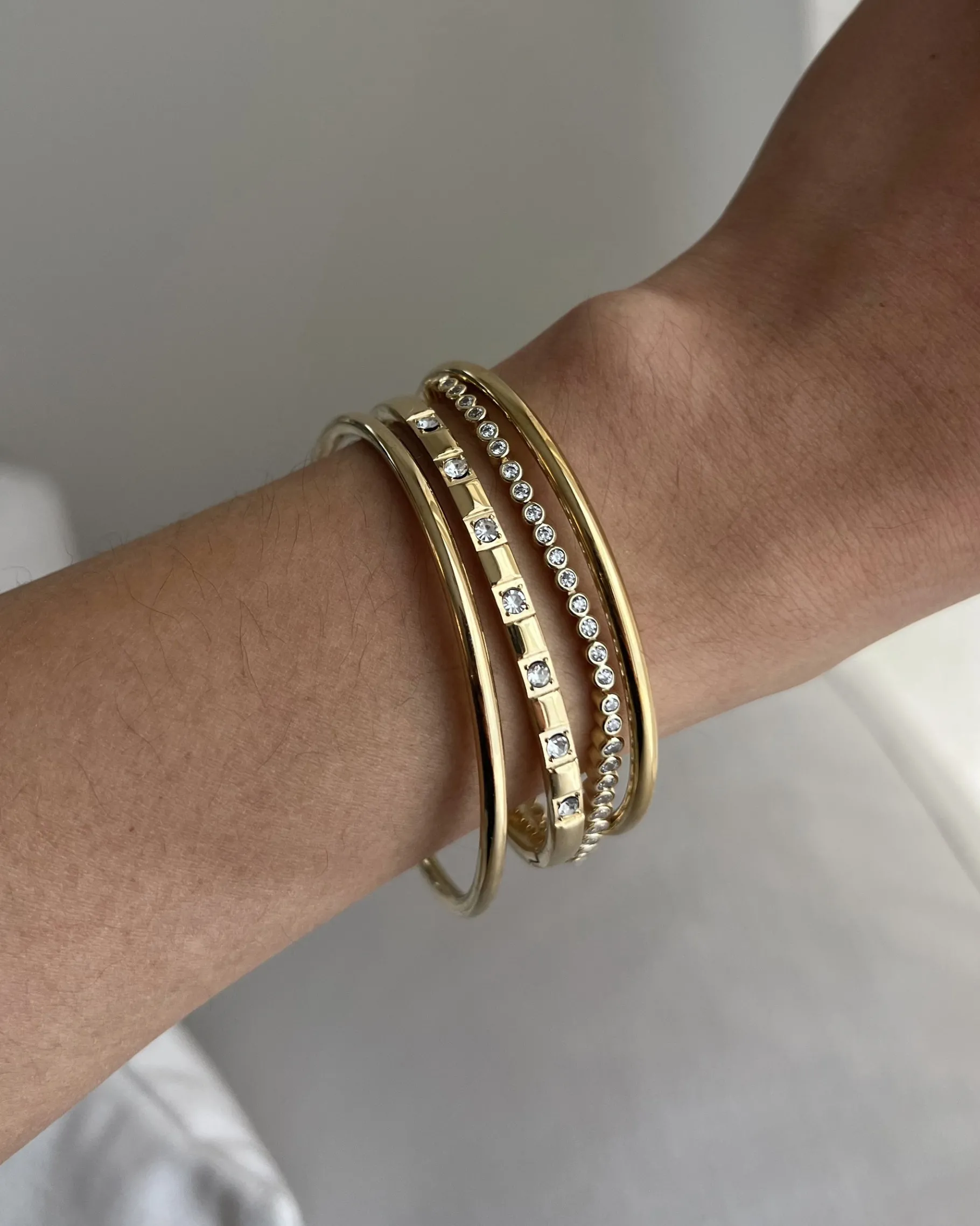 PAVOI Tennis-Round-Shaped Tennis Bracelet