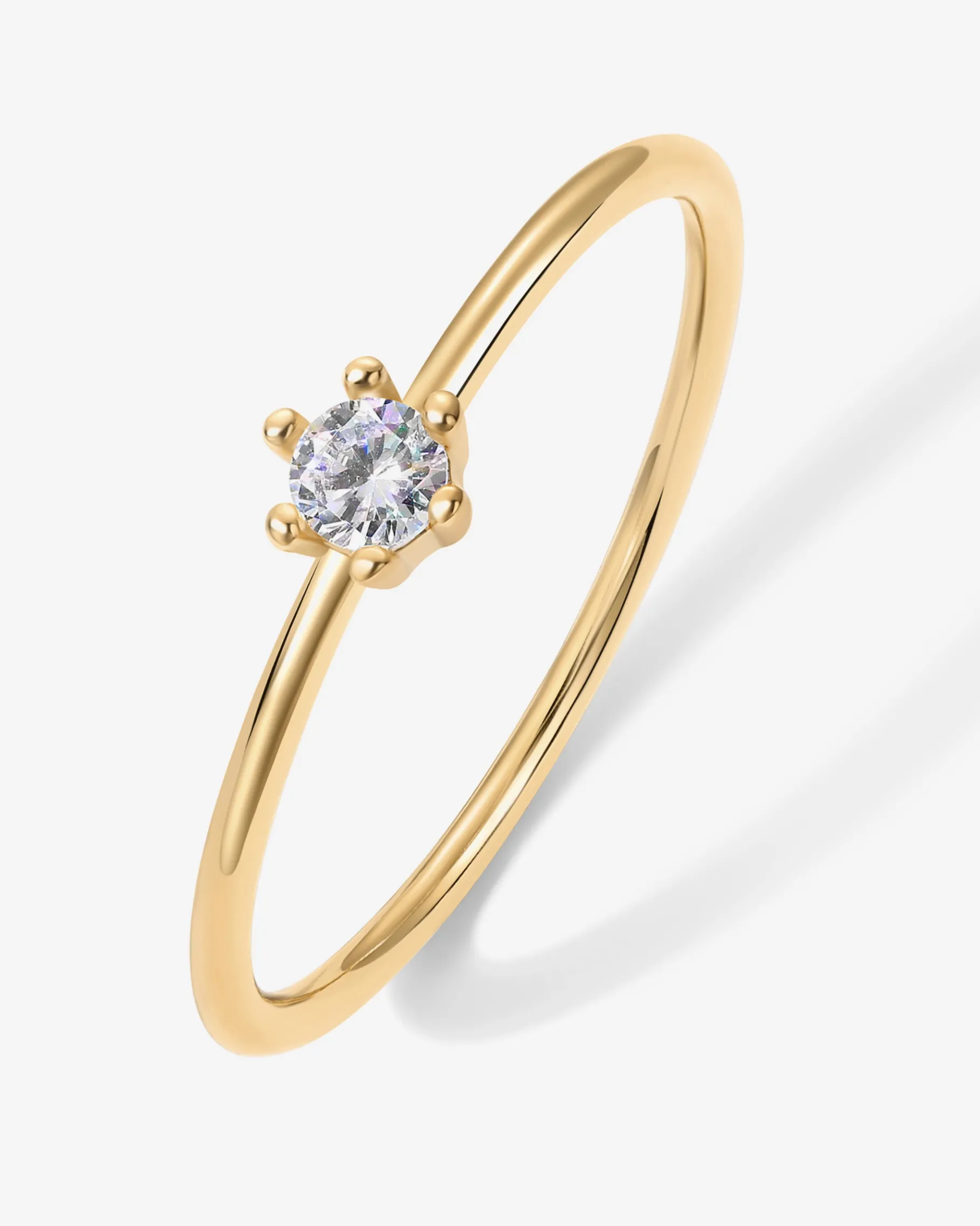 PAVOI Stackable-Sage Thin Ring