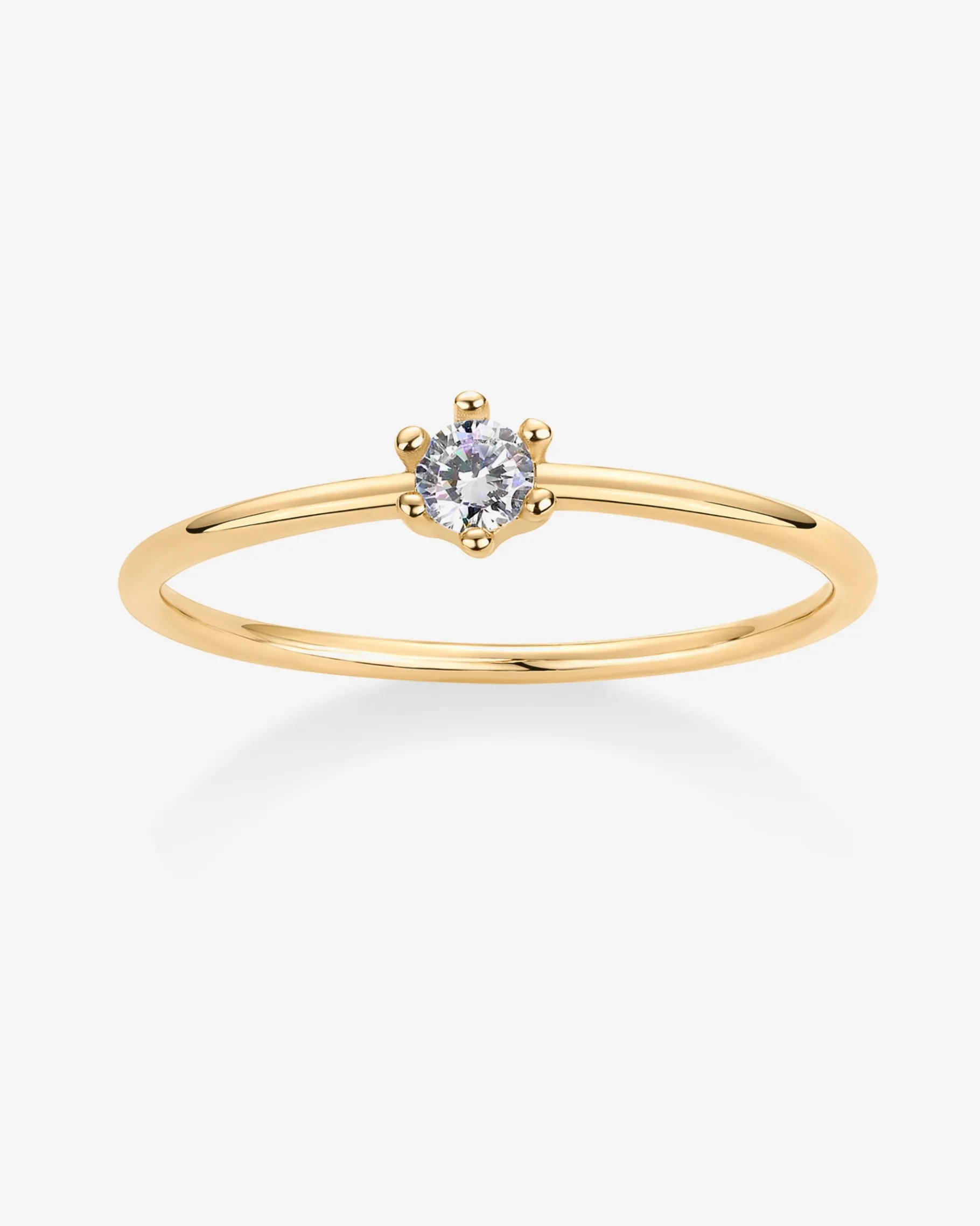 PAVOI Stackable-Sage Thin Ring