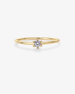 PAVOI Stackable-Sage Thin Ring