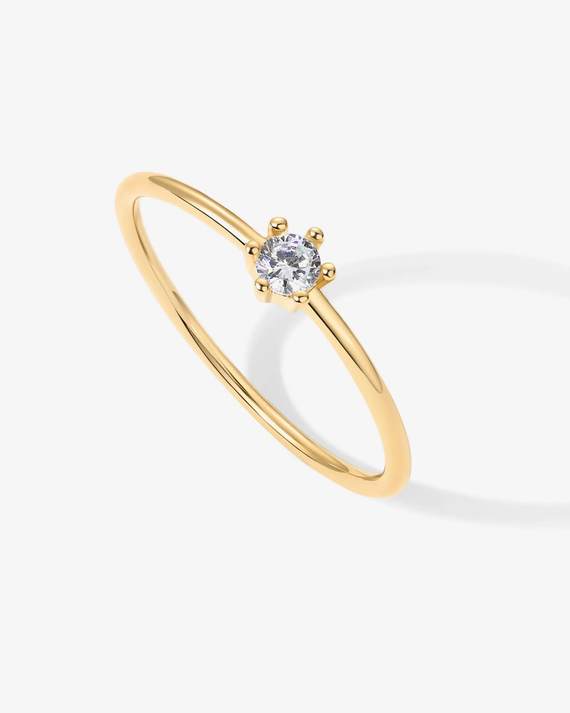 PAVOI Stackable-Sage Thin Ring