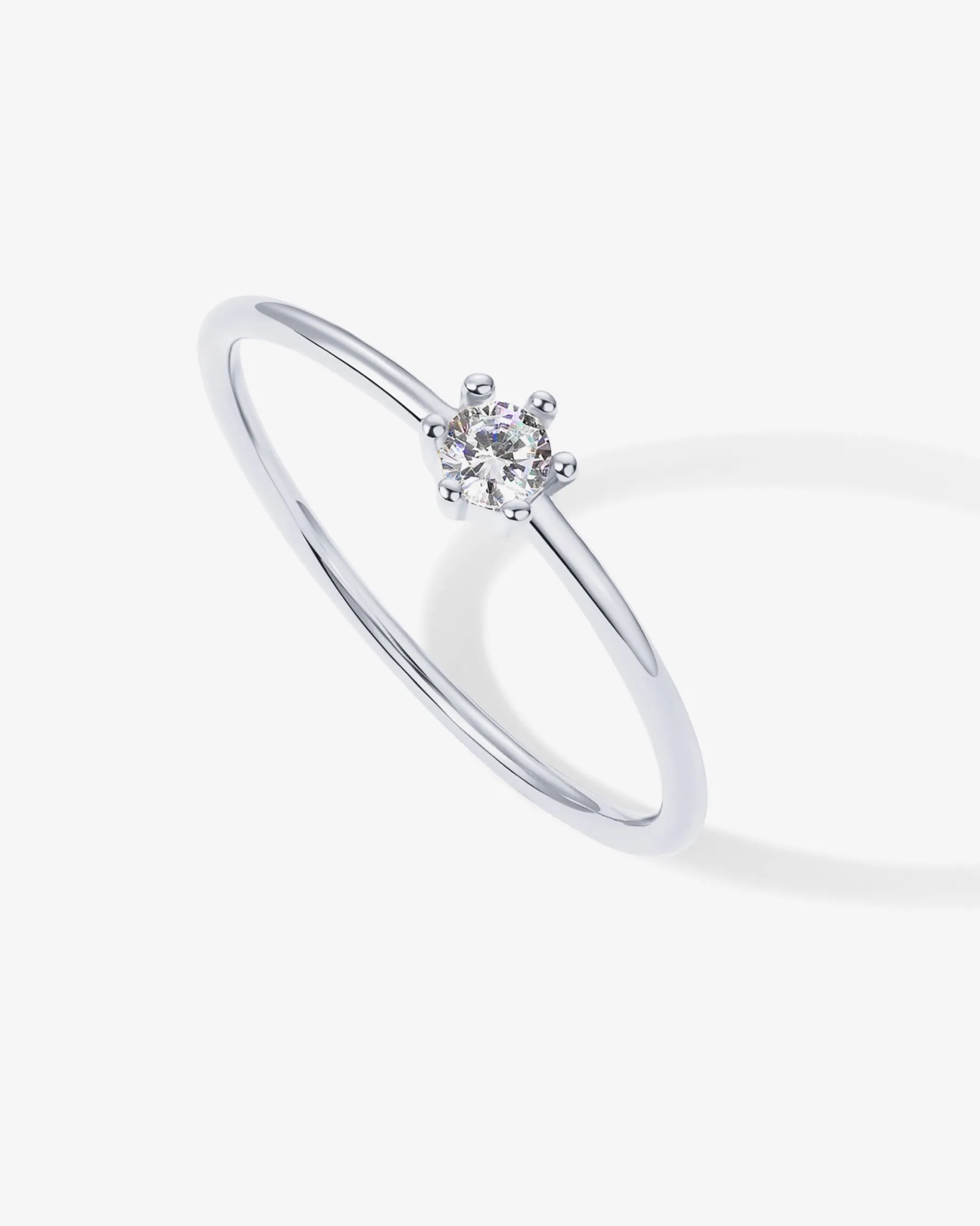 PAVOI Stackable-Sage Thin Ring
