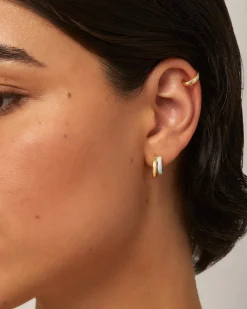 PAVOI Huggies-Savannah Hoop Earrings
