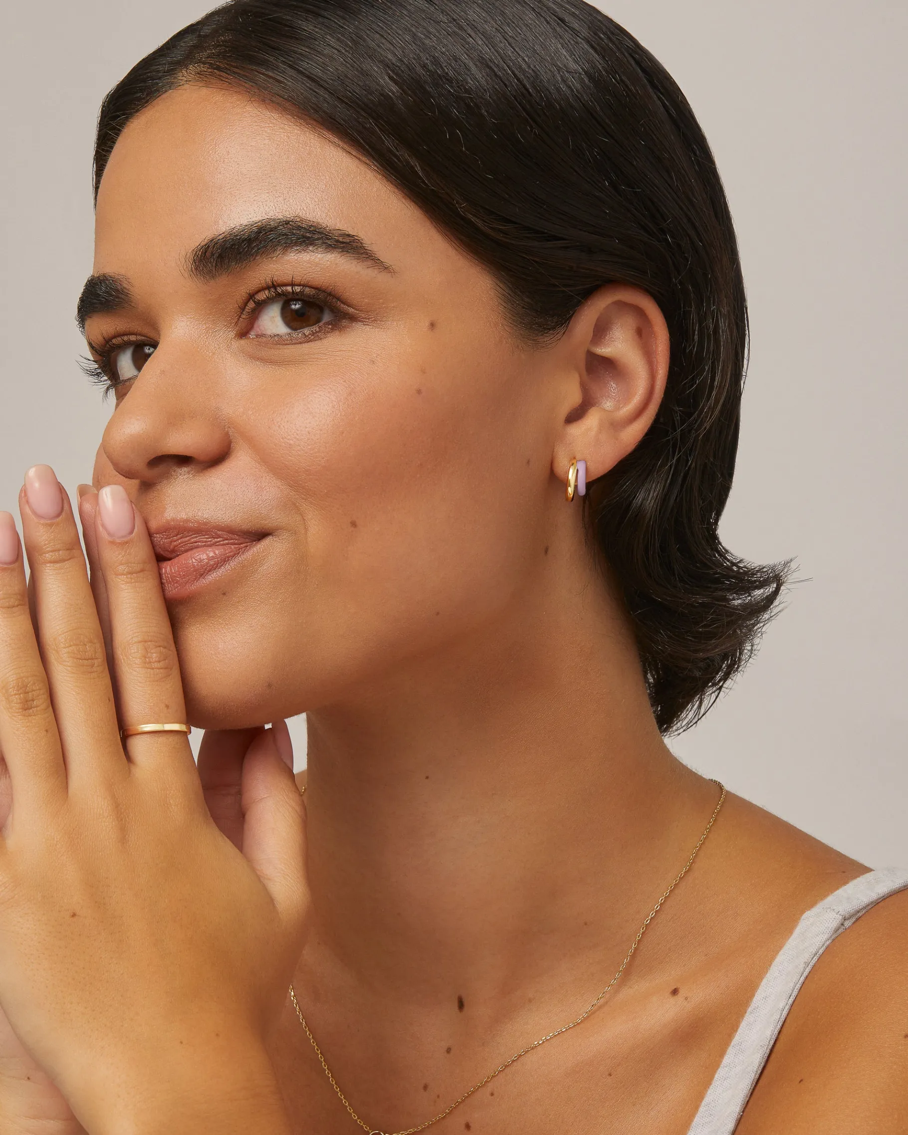 PAVOI Huggies-Savannah Hoop Earrings