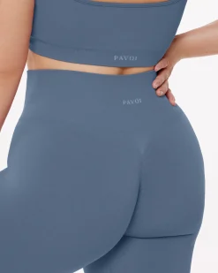 PAVOI Full Length-Seamless High-Waisted Butt Lifting Workout Leggings