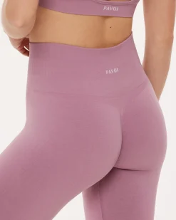 PAVOI Full Length-Seamless High-Waisted Butt Lifting Workout Leggings