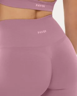 PAVOI Full Length-Seamless High-Waisted Butt Lifting Workout Leggings