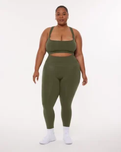 PAVOI Full Length-Seamless High-Waisted Butt Lifting Workout Leggings