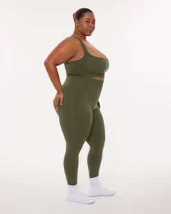 PAVOI Full Length-Seamless High-Waisted Butt Lifting Workout Leggings