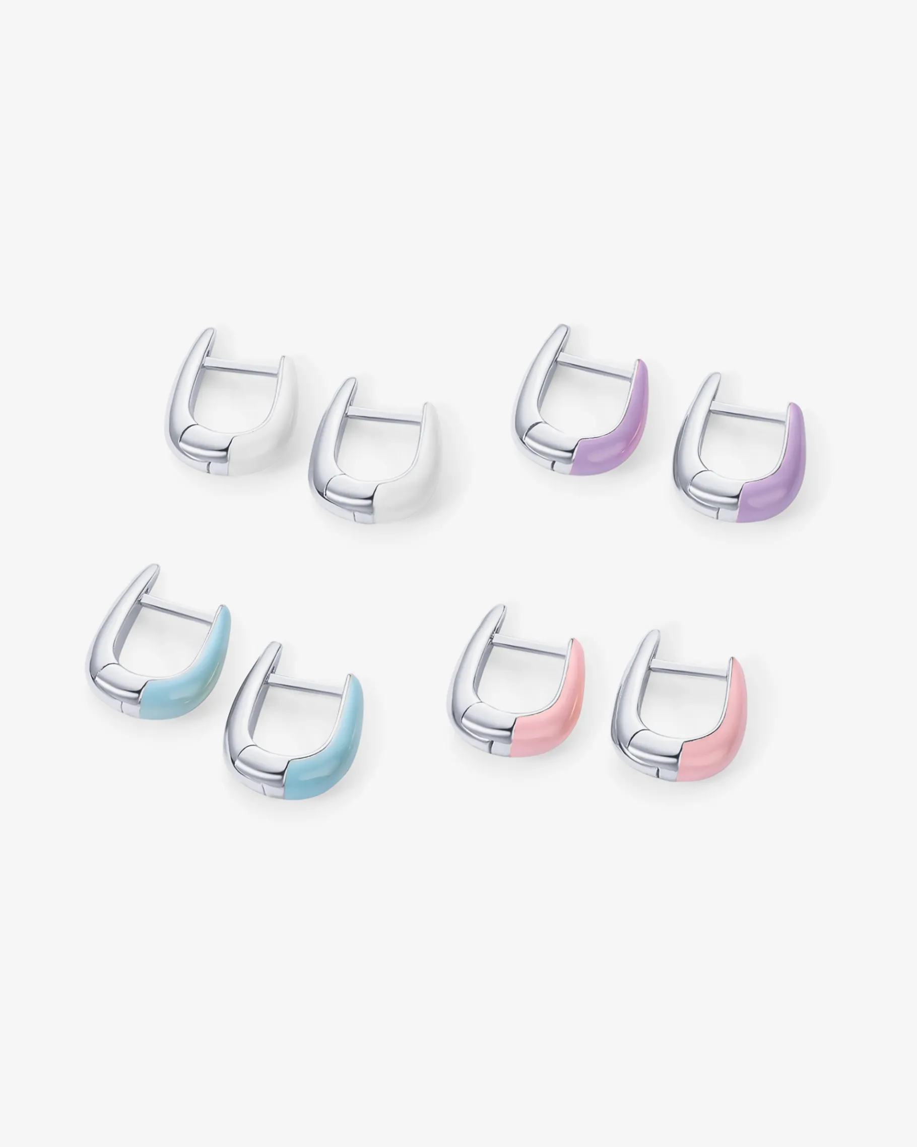PAVOI Huggies-Sienna Enamel Huggies