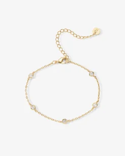 PAVOI Solitaire|Chain-Simulated Diamond Bracelet