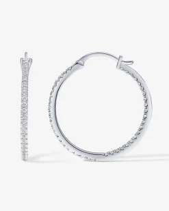 PAVOI Hoops-Slim Inside-Out Hoops