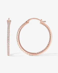 PAVOI Hoops-Slim Inside-Out Hoops