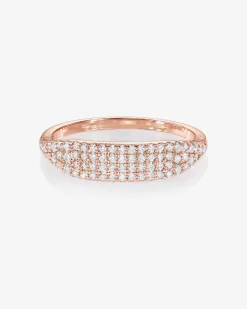 PAVOI Stackable-Slim Signet Ring