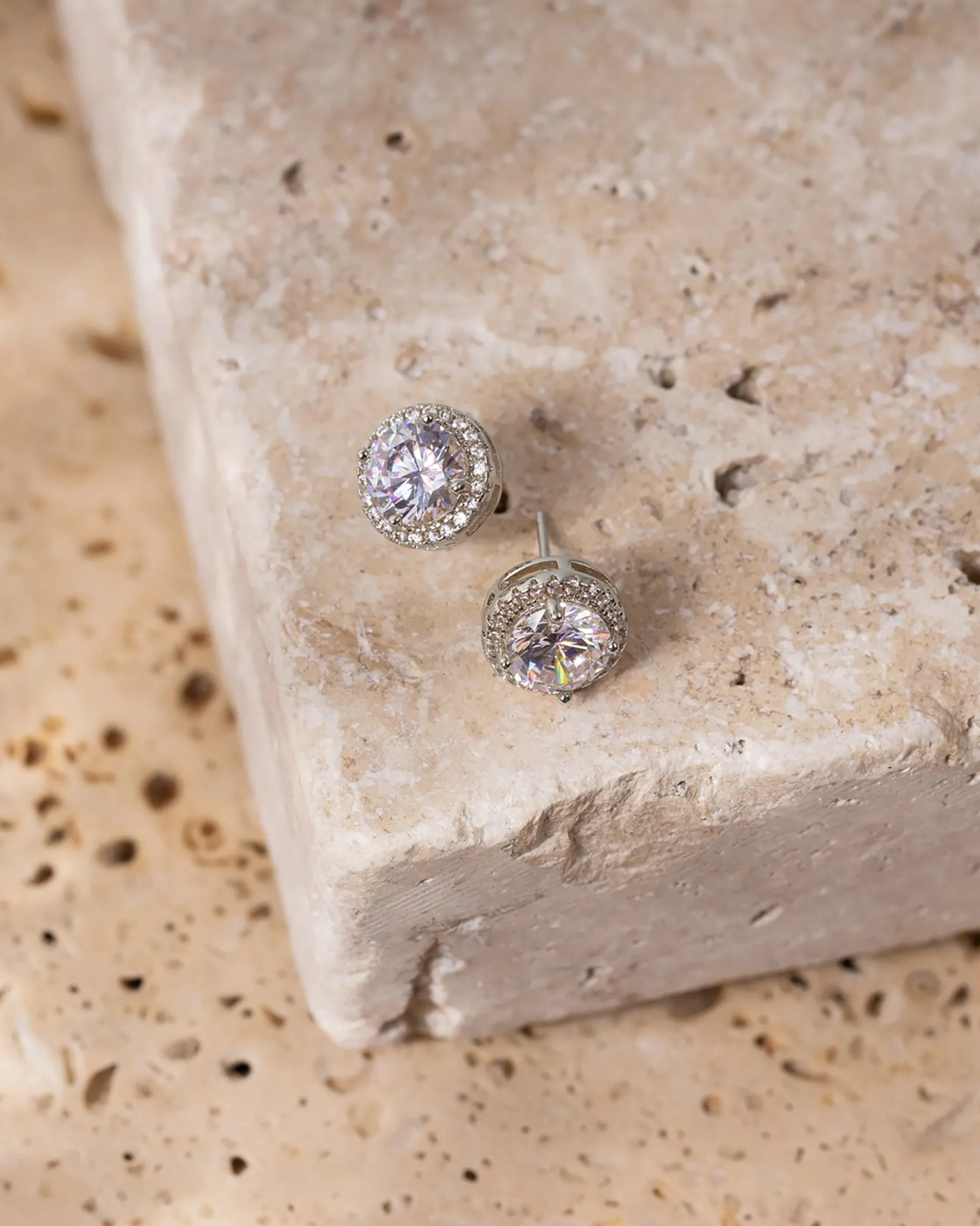 PAVOI Studs-Small Halo Studs