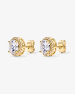 PAVOI Studs-Small Halo Studs