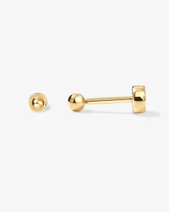 PAVOI Flat Backs|Studs-Small Sphere Screw Back Stud
