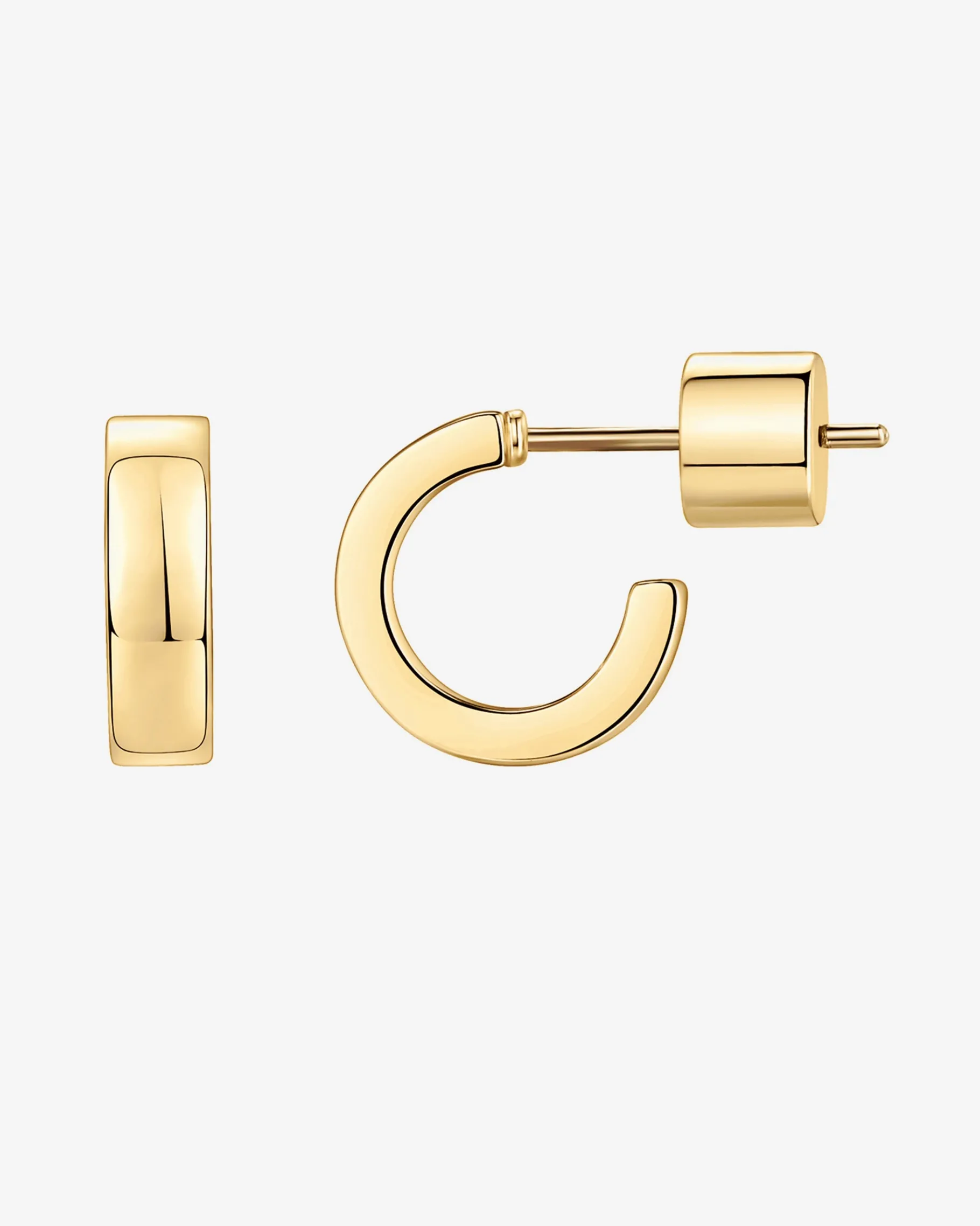 PAVOI Hoops-Small Squared Edge Hoops