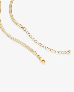 PAVOI Chains-Snake Chain Adjustable Necklace