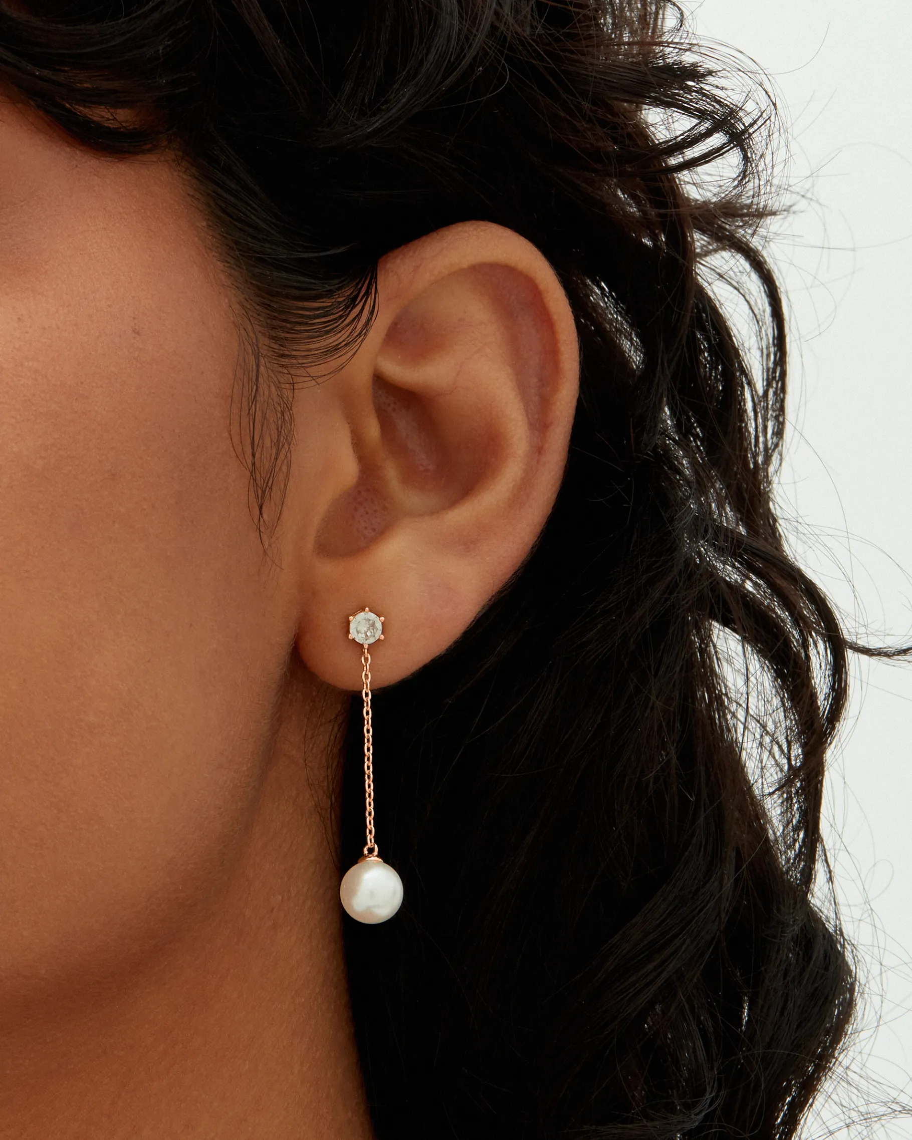 PAVOI Dangle & Threader|Studs-Sola Pearl Studs