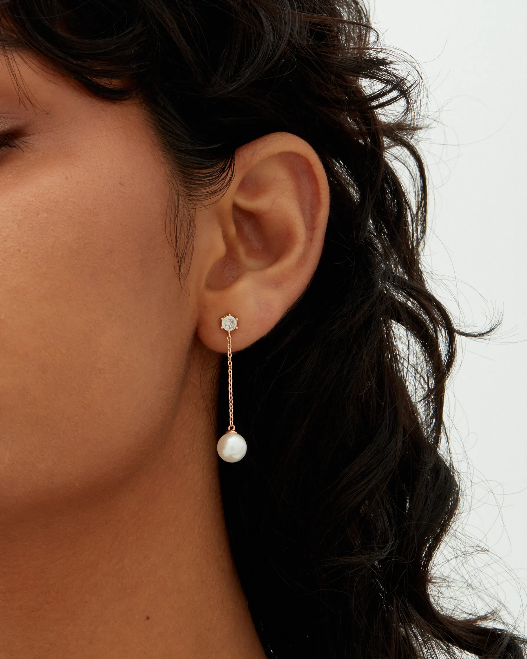PAVOI Dangle & Threader|Studs-Sola Pearl Studs