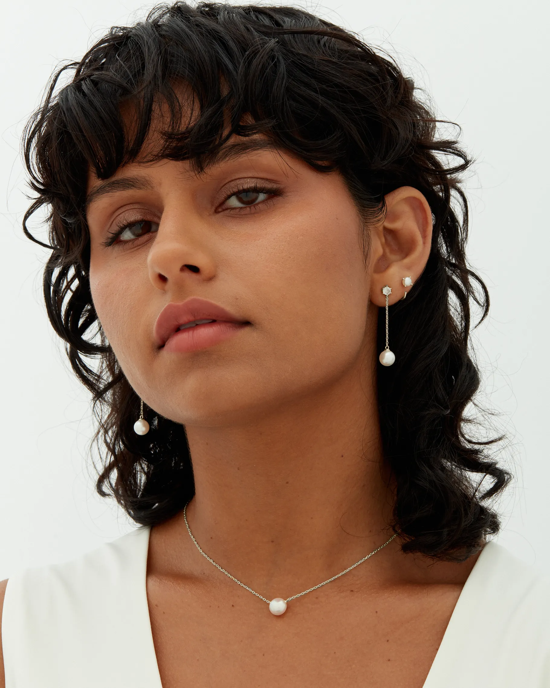 PAVOI Dangle & Threader|Studs-Sola Pearl Studs