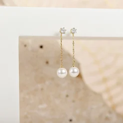 PAVOI Dangle & Threader|Studs-Sola Pearl Studs