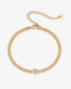 PAVOI Solitaire-Solitaire Chain Bracelet