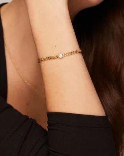 PAVOI Solitaire-Solitaire Chain Bracelet