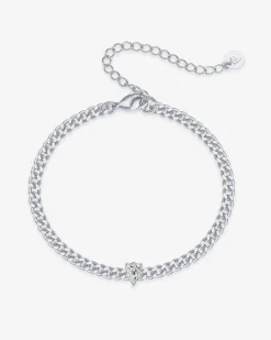 PAVOI Solitaire-Solitaire Chain Bracelet