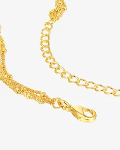 PAVOI Layered|Chains-Sphere Chain Necklace